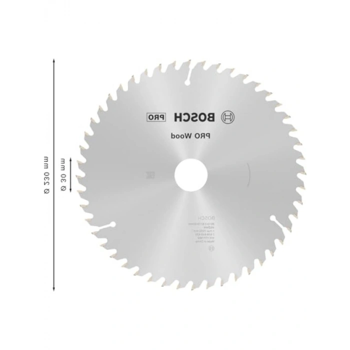 210 x 30 mm Ahşap Daire Testere Bıçağı 48 Diş