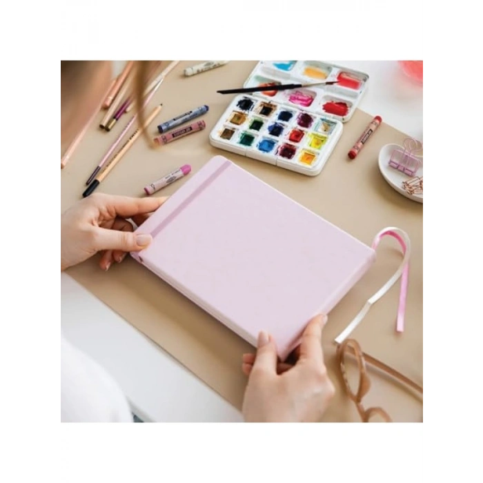 21x15 cm Sert Kapak Eskiz Defteri, 80 Yaprak