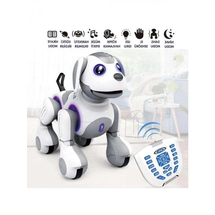 22 Fonksiyonlu 28 cm Uzaktan Kumandalı Akıllı Robot Köpek
