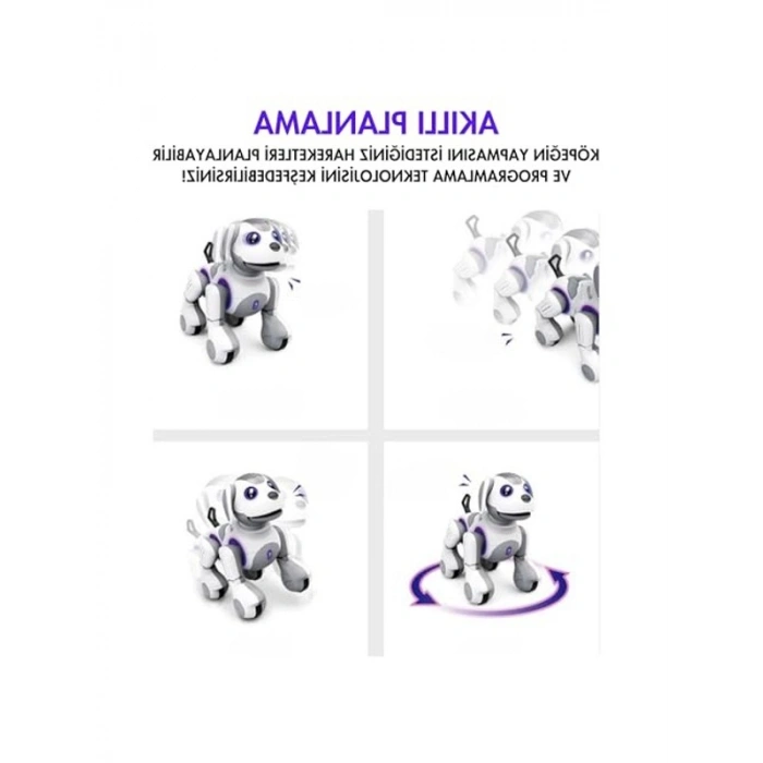 22 Fonksiyonlu 28 cm Uzaktan Kumandalı Akıllı Robot Köpek