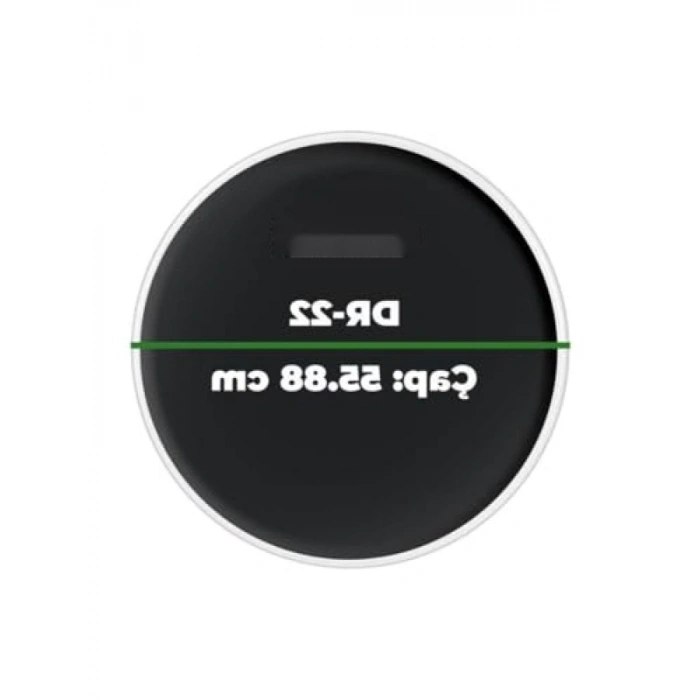 22 İnç Siyah Kick Bas Bateri Davul Derisi