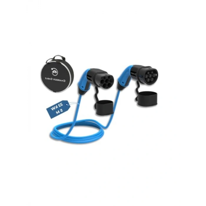 22 kW AC Elektrikli Araç Şarj Kablosu - 5 Metre