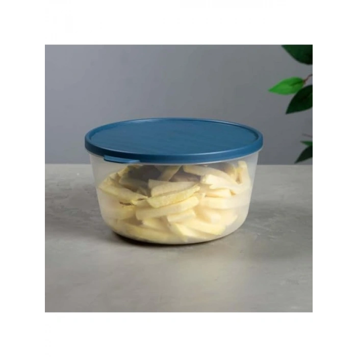 2.2 L Hacimli Yuvarlak Saklama Kabı