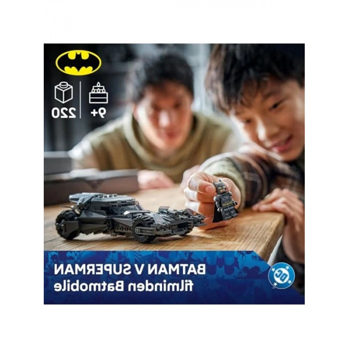 220 Parçalı Batman ve Superman Temalı Yaratıcı Oyuncak Seti, 9 Yaş ve Üzeri