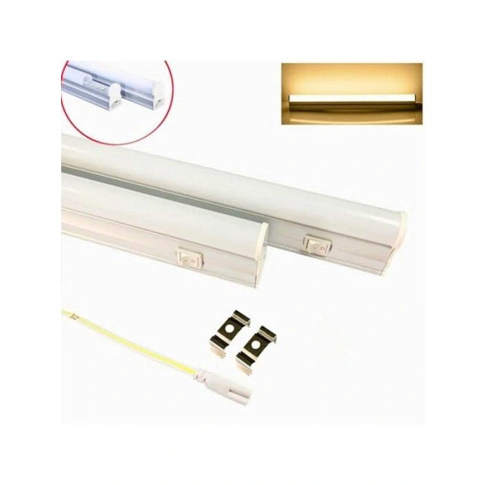 220 Volt Elektrikle Çalışan Slim Led Bant Armatür, Mutfak Tezgah Altı Aydınlatma