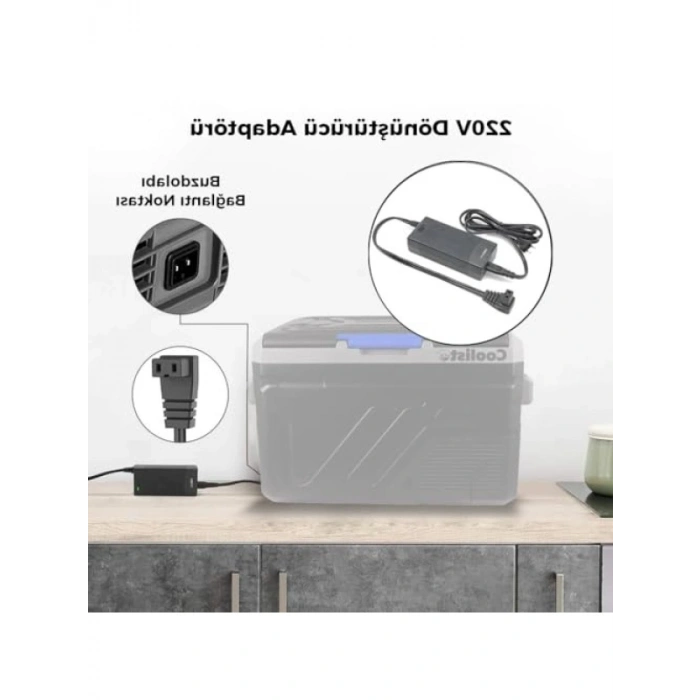 220V ACden 12V DCye Dönüştürücü Adaptör ile Araç Buzdolaplarını Güçlendirin