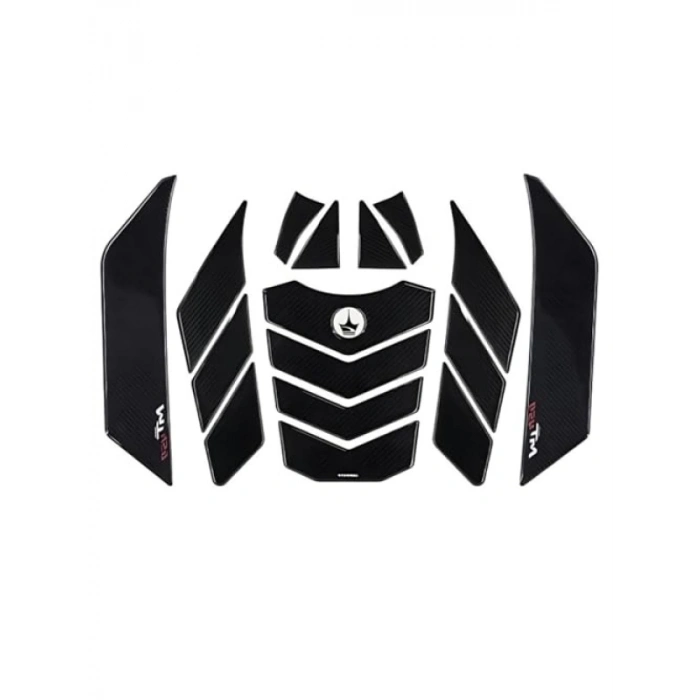 23 Parça Kaydırmaz Motosiklet Tank Pad