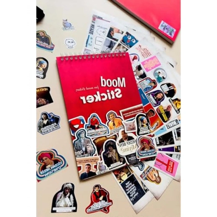 230 Adet Eğlenceli Sticker Seti, Mood ve Scrapbook için