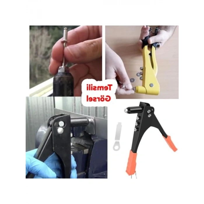 24 cm Çelik Gövdeli Profesyonel Pop Perçin Tabancası