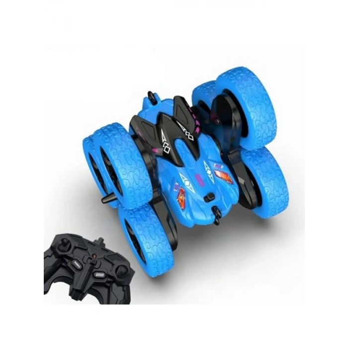 2.4 GHz Uzaktan Kumandalı Işıklı 360° Dönebilen Akrobat Araba