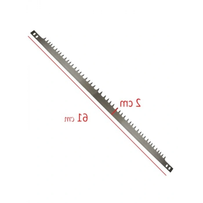 24 İnç 610 mm Uzunluğunda Yaylı El Testere Bıçağı