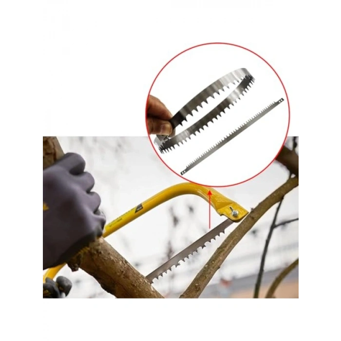 24 İnç 610 mm Uzunluğunda Yaylı El Testere Bıçağı