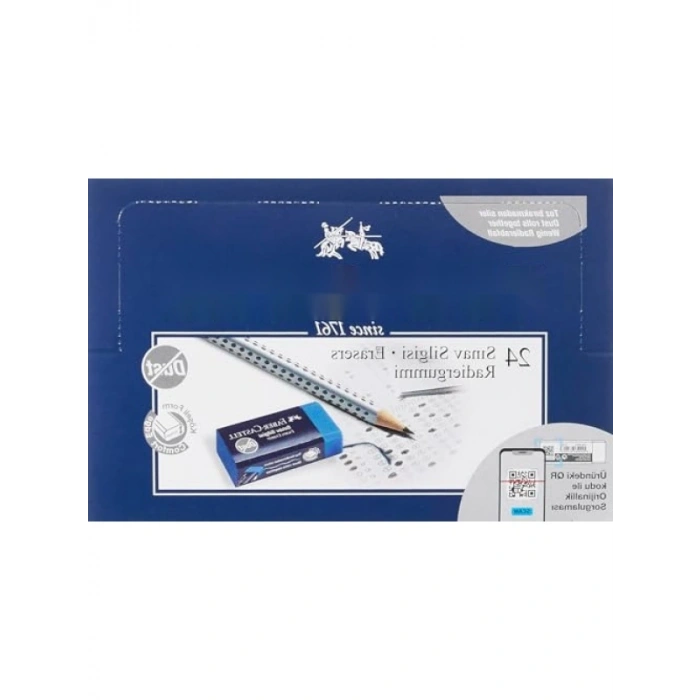 24lü Mavi Sınav Silgisi Seti, Kolay Kullanım