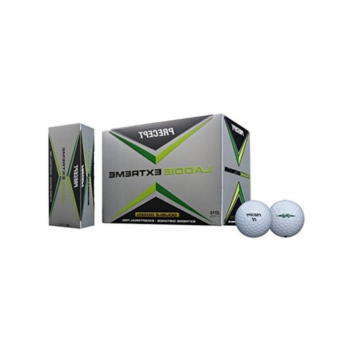 24lü Paket Beyaz Golf Topları, Yüksek Kalite ve Performans