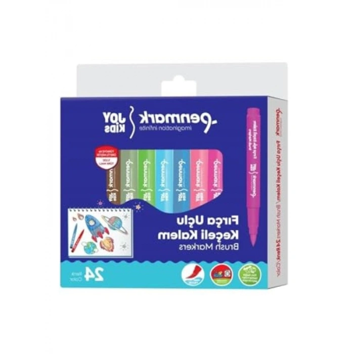 24lü Süper Yıkanabilir Keçeli Kalem Seti