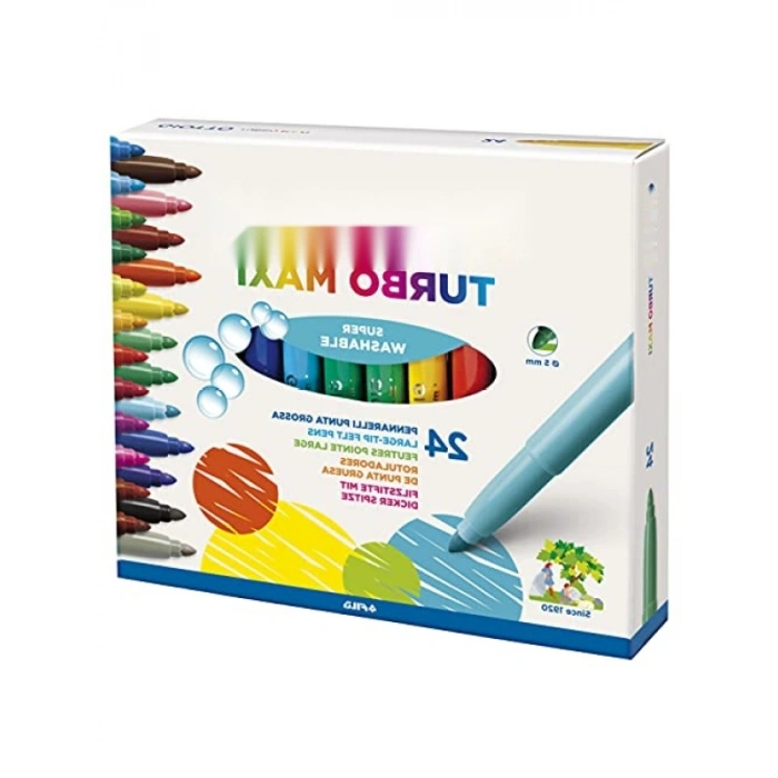 24lü Yüksek Kaliteli Renkli Kalem Seti