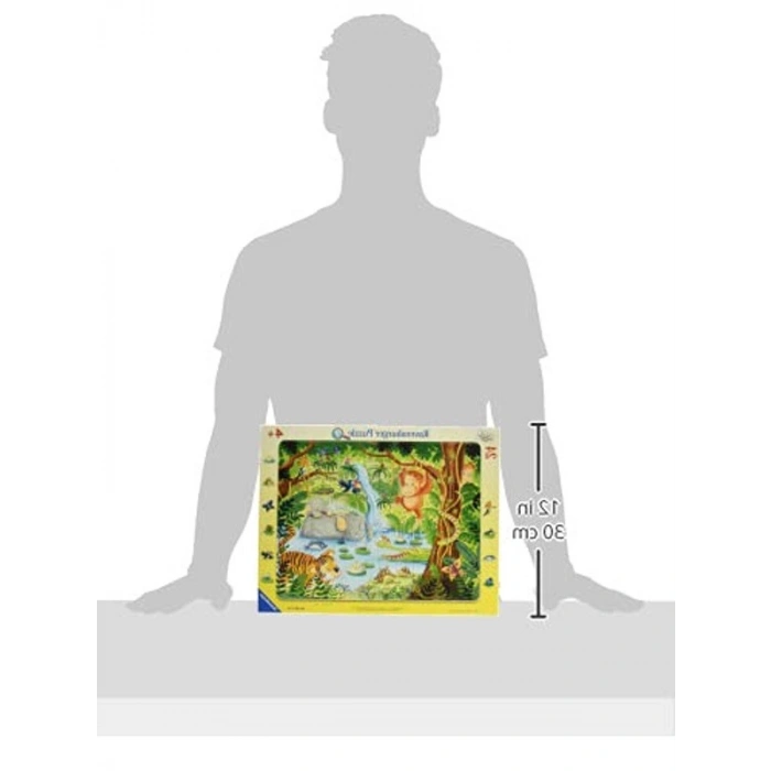 24 Parça Çerçeveli Puzzle ile Eğlenceli Zihin Gelişimi