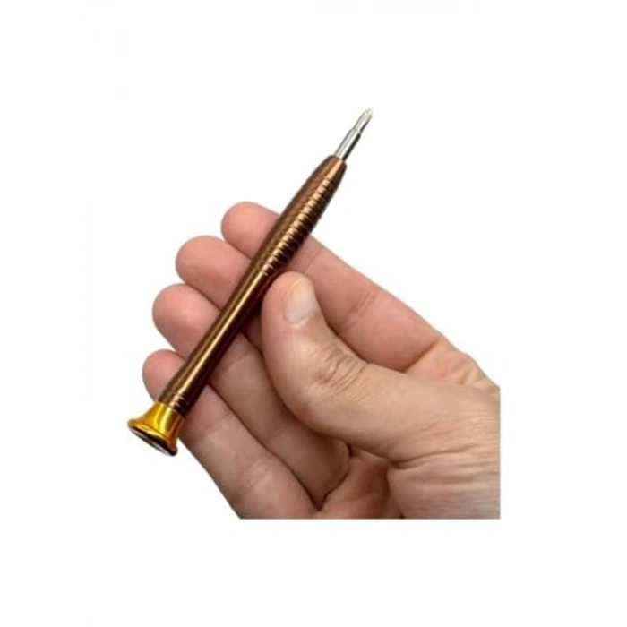 24 Parça Yıldız Düz Uçlu Tornavida Seti, Cüzdanlı Tasarım