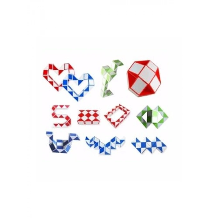 24 Parça Zeka Küpü Yılan Seti - Eğitici Oyun Aracı