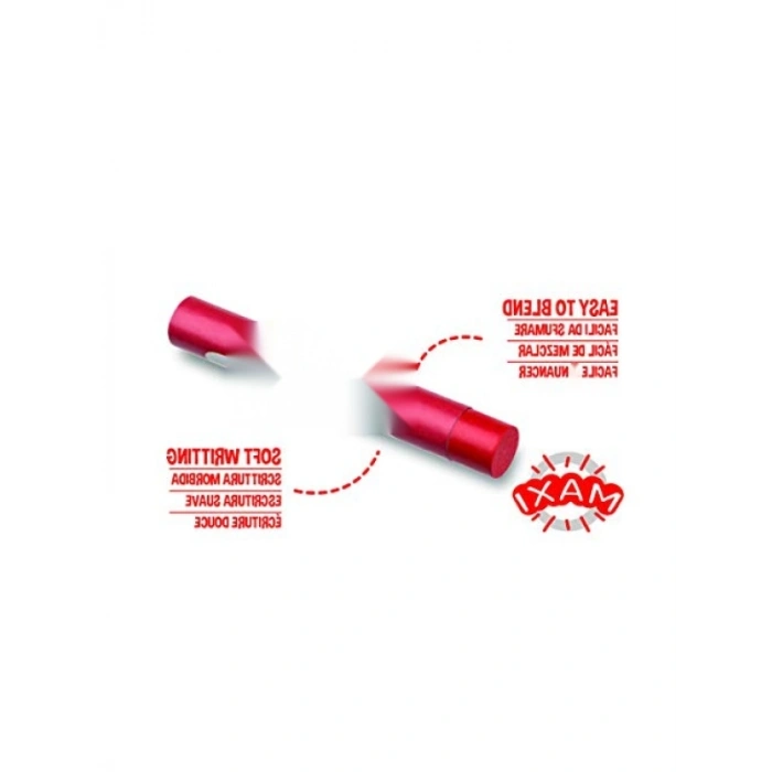 24 Renkli Yağlı Pastel Boya Kalemi Seti