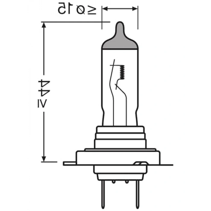 24V H7 70W Güçlü Araç Ampulü
