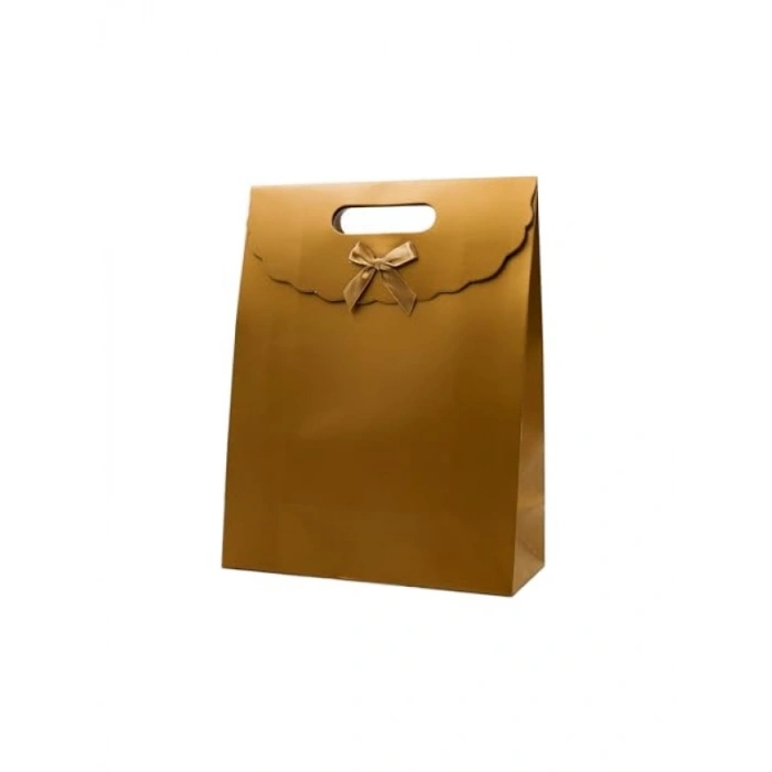 24x31 cm Gold Renk Zarf Model Karton Çanta