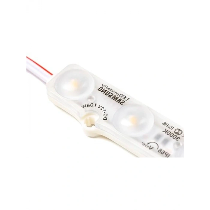 25 Adet 10000K 12V Led Mercekli Beyaz Modül Ampul