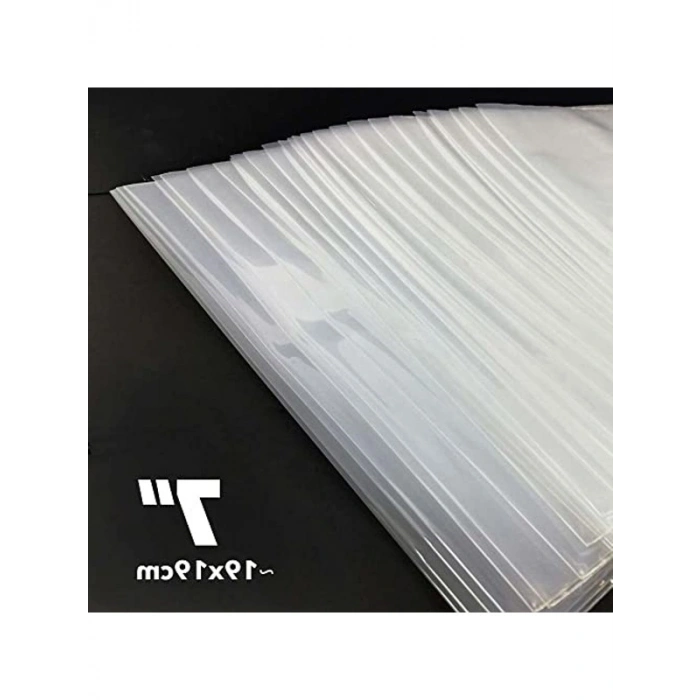 25 Adet 45lik Plak Koruma Naylonu, 19x19 cm Ölçülerinde