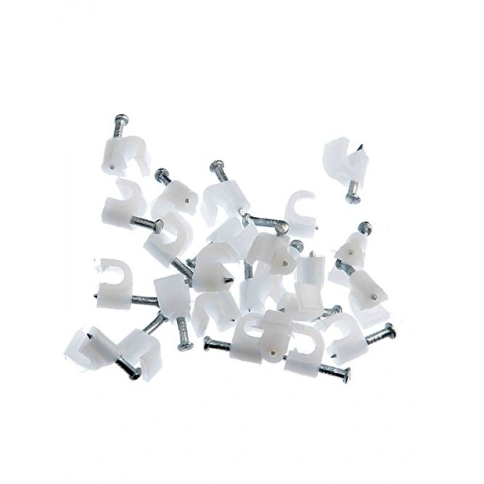 25 Adet Tek-İş Kablo Tutucu, Kroşe No 1