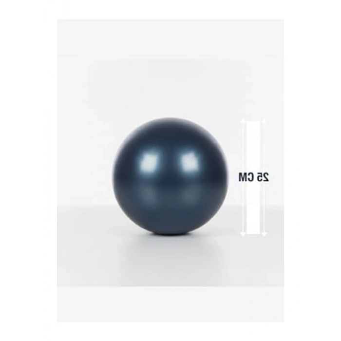 25 cm Pilates Topu, PVC Malzeme, Koyu Mavi Renk