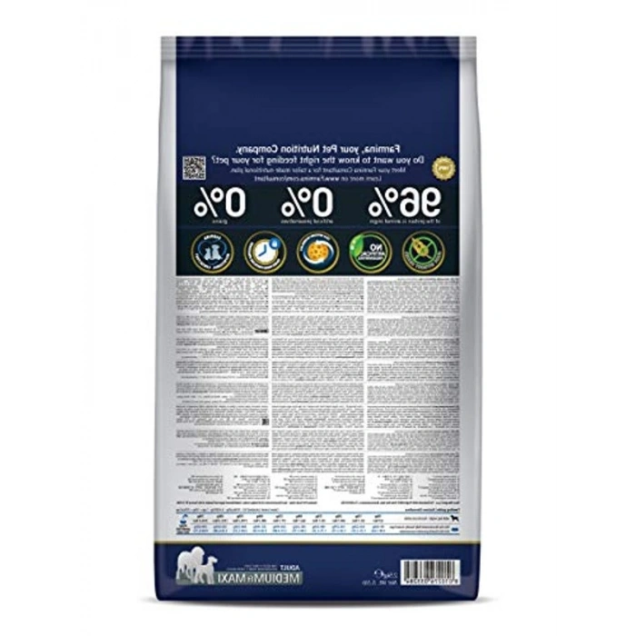 2.5 Kg Maksimum Boyut Kuzu Yetişkin Köpek Maması