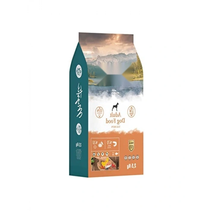 2.5 Kg Somonlu Yetişkin Köpek Maması