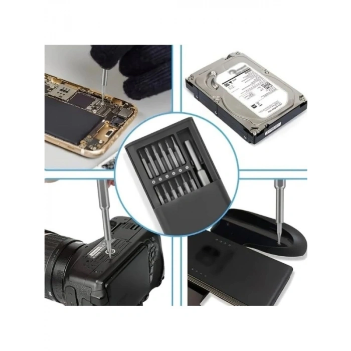 25 Parça Hassas Tornavida Seti, Kutulu