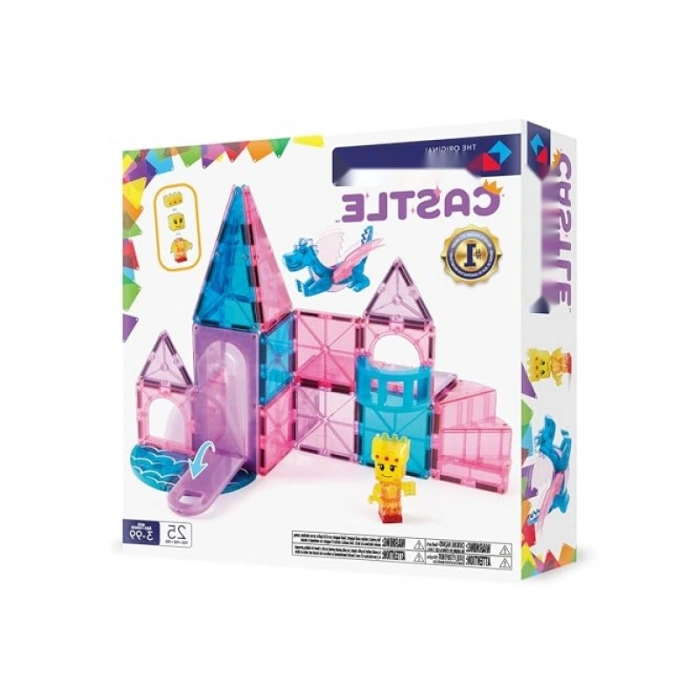 25 Parça Manyetik Yapı Seti