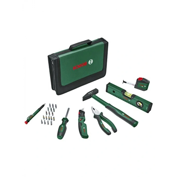 25 Parça Universal El Aleti Seti, Pratik Taşıma Çantası ile