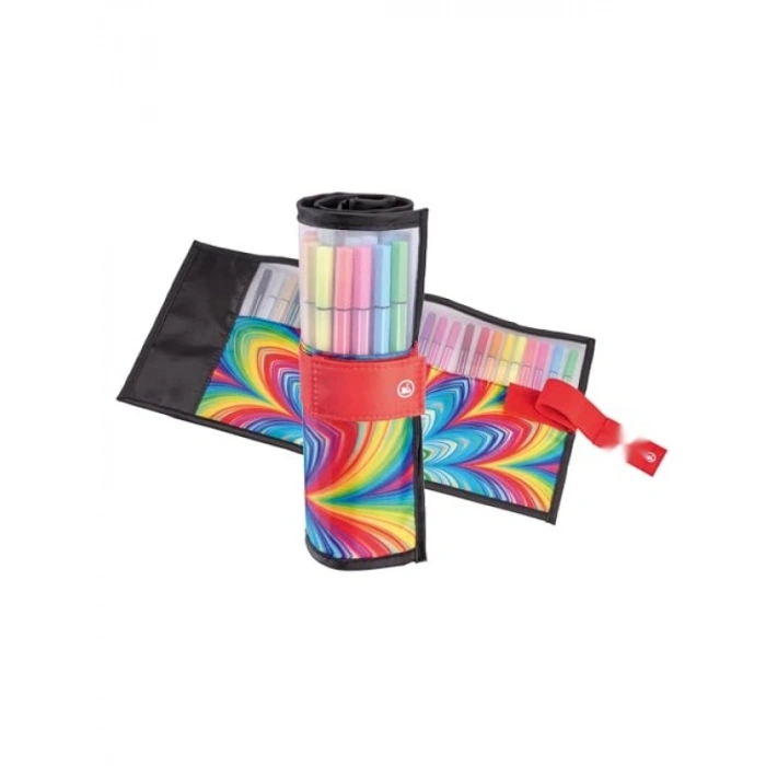 25 Renkli Keçe Uçlu Boya Kalemi Seti