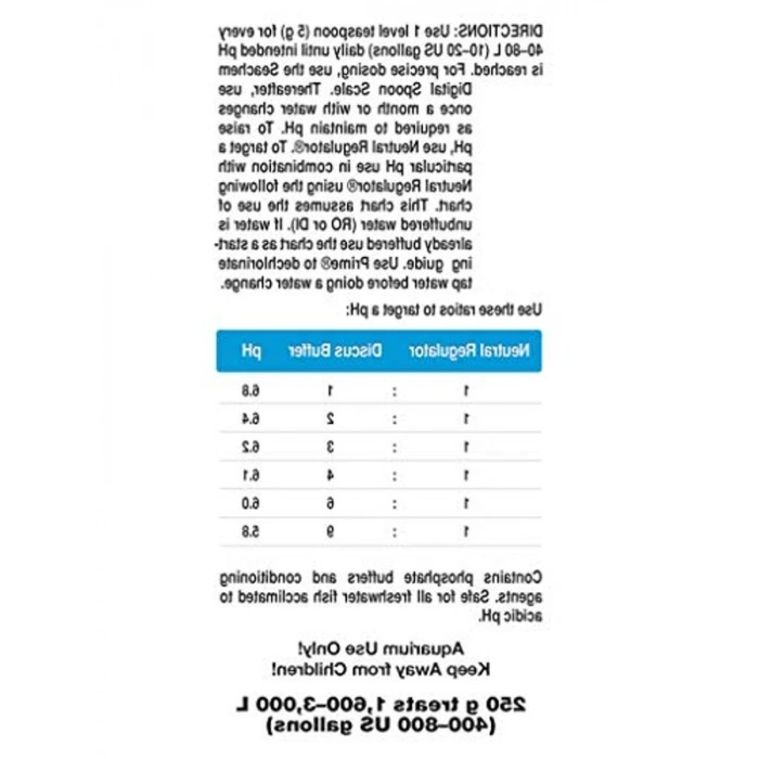 250 Gr Discus Buffer - Akvaryum İçin