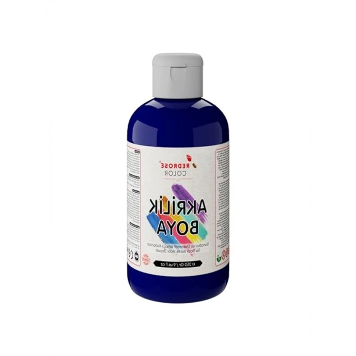 250 Gr Lacivert Akrilik Boya, Sanat Projeleri için