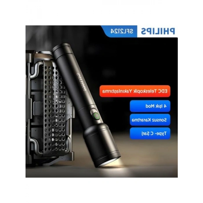 250 Lümen 5W Şarj Edilebilir LED El Feneri