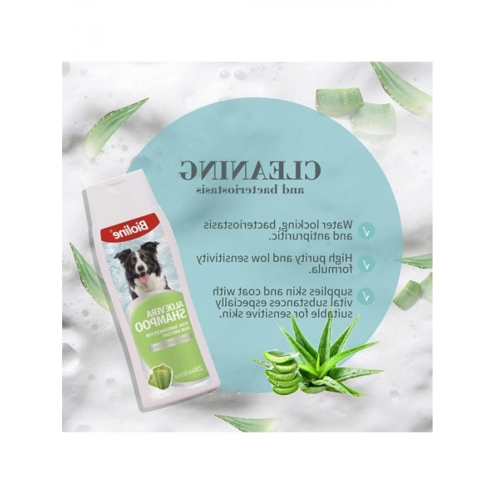 250 Ml Aloe Vera Özlü Köpek Şampuanı, Cilt Bakımı