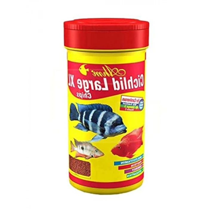250 Ml Granül Balık Yemi - Büyük Cichlidler İçin