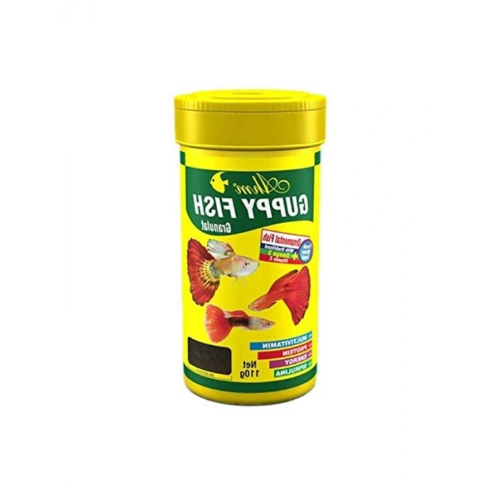 250 Ml Guppy Granul Balık Yemi