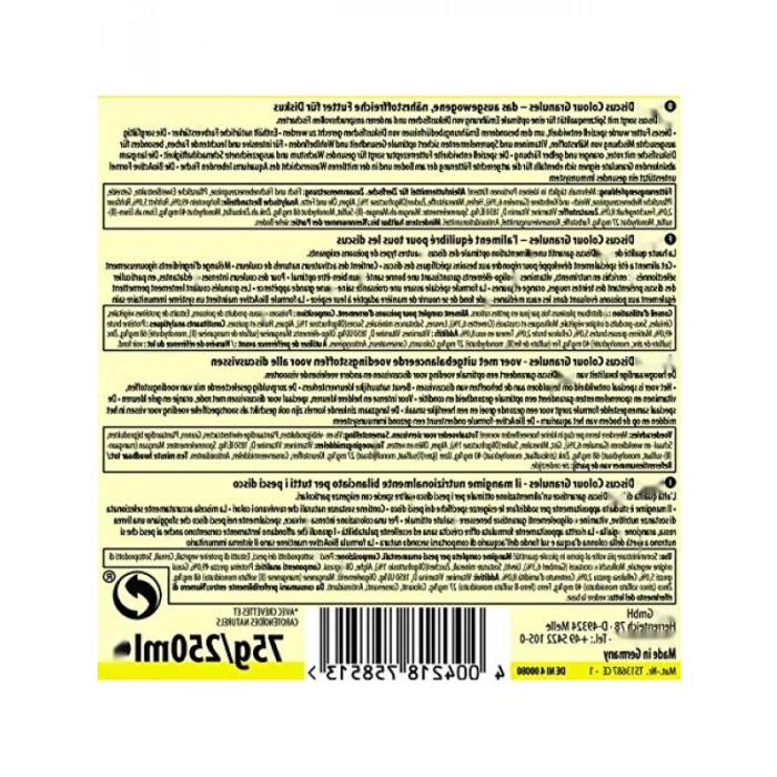 250 ml Kapasiteli Yem Dişcus Colour