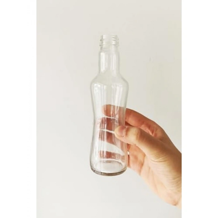 250 ml Kapasiteye Sahip Şeffaf Cam Şişe Seti (6 Adet)