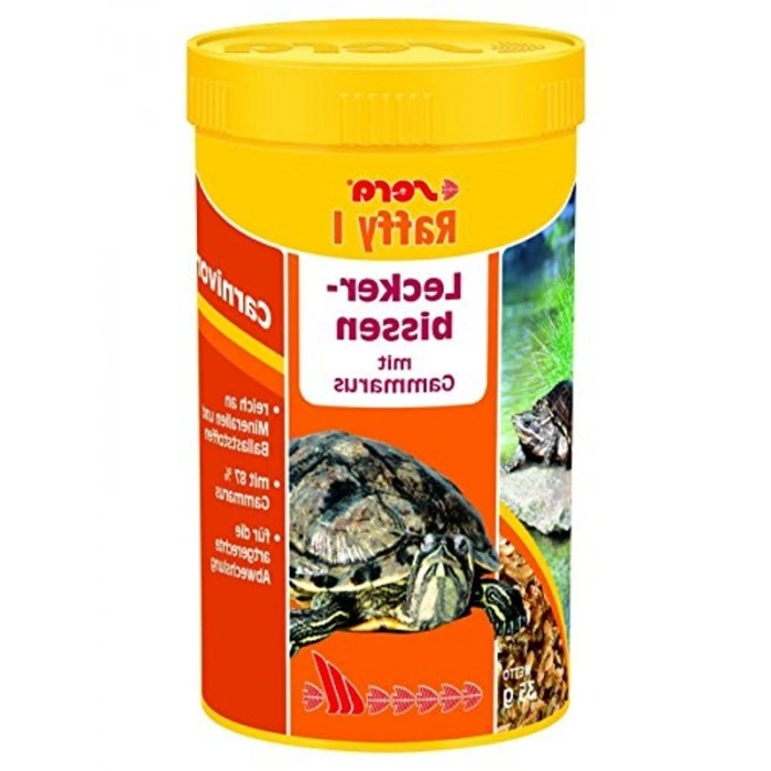 250 ml Kaplumbağa Yemi Doğal Besin Değeri ile Zengin