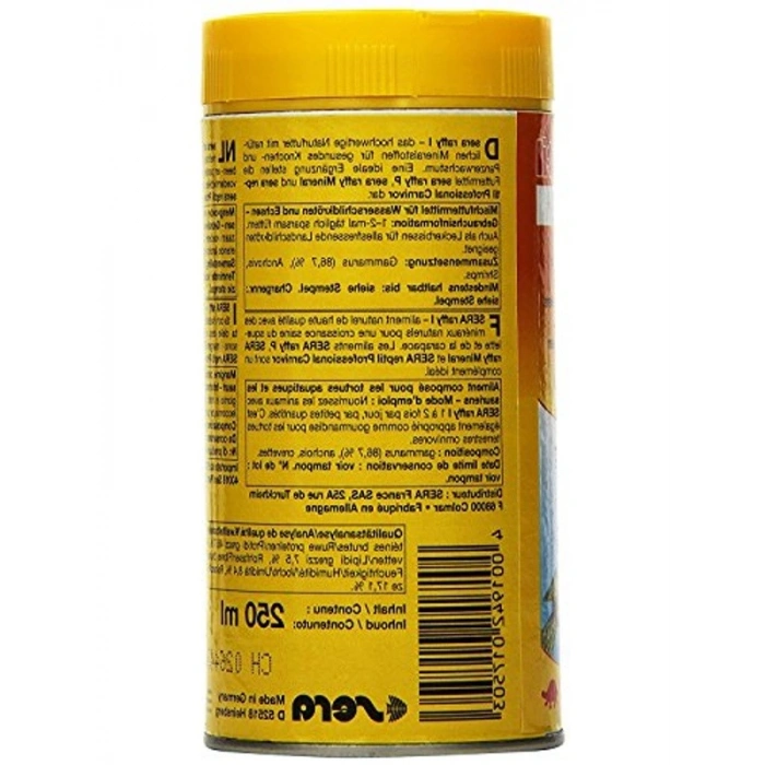 250 ml Kaplumbağa Yemi Doğal Besin Değeri ile Zengin