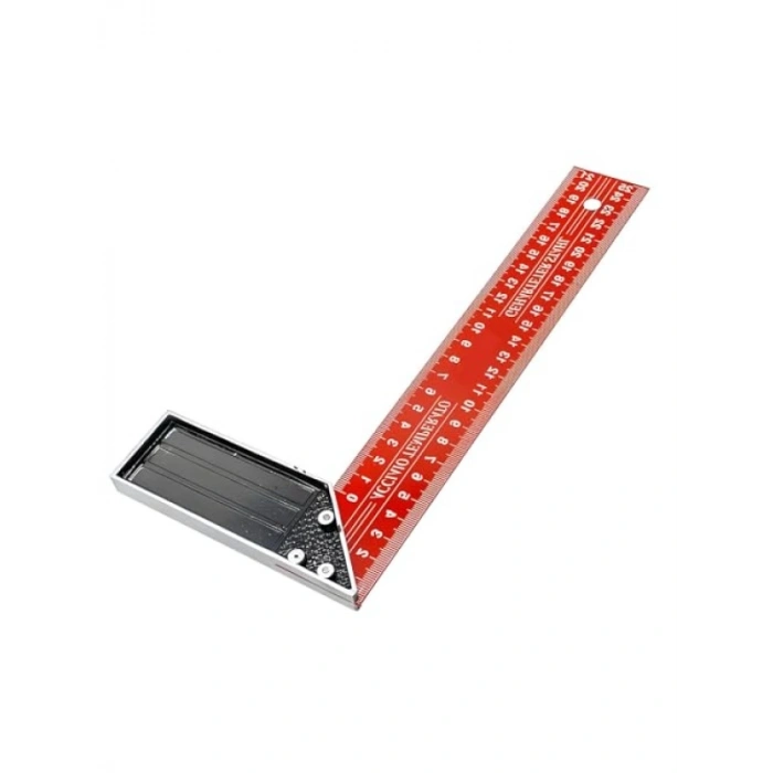 250 mm Alüminyum Marangoz Gönye - Metal Gövde