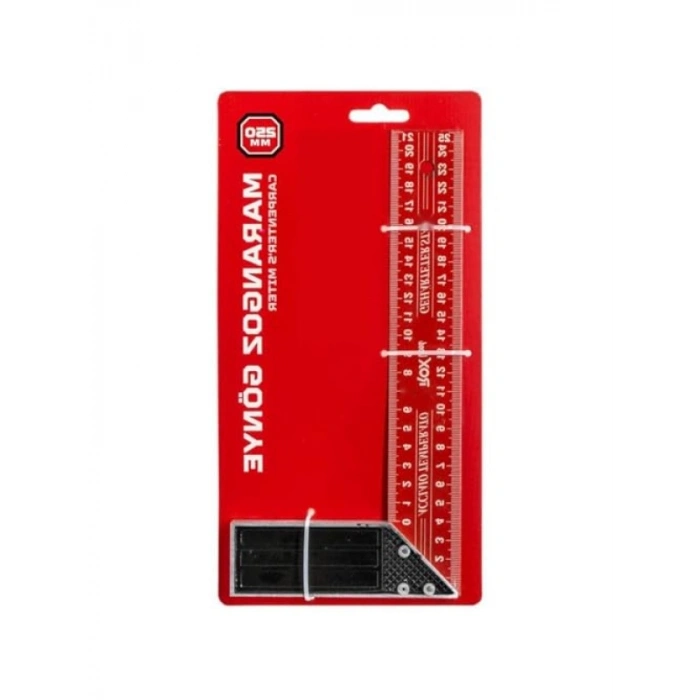 250 mm Alüminyum Marangoz Gönye - Metal Gövde