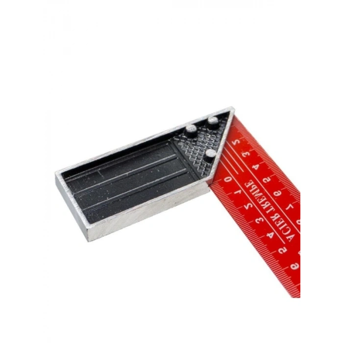 250 mm Alüminyum Marangoz Gönye - Metal Gövde