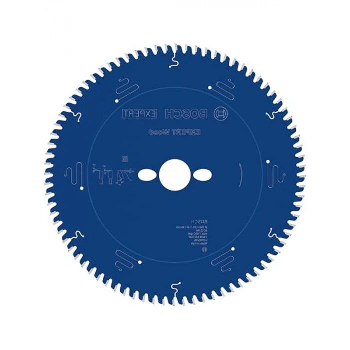 250 x 30 mm 80 Diş Ahşap Kesim Testere Ucu - Yüksek Performans